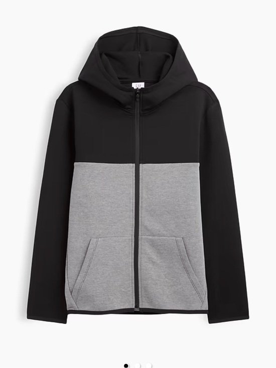 GAP Other - GAP Boys Colorblock Activewear Fleece Zip Hoodie NWT Size 12